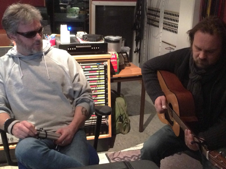 Johan Seige i studion “Jag ser en sol”